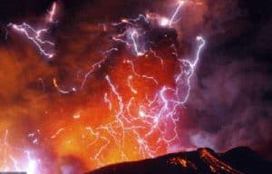 Mysterious Natural Phenomena, Volcanic Lightning