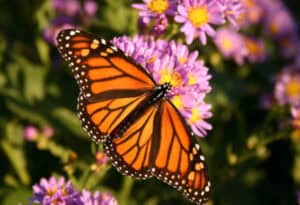 Monarch Butterfly, Danaus plexippus